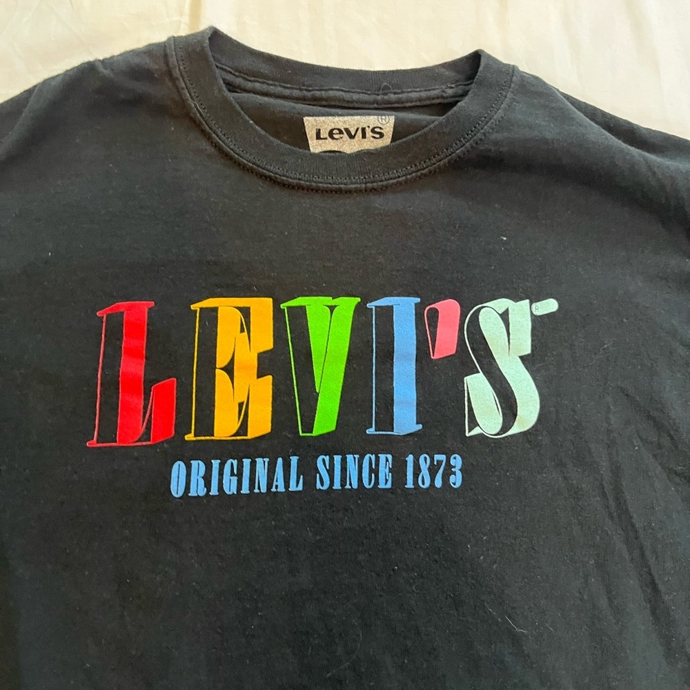 Levi’s Rainbow Basic Tee - Medium - Original, Cla… - image 2